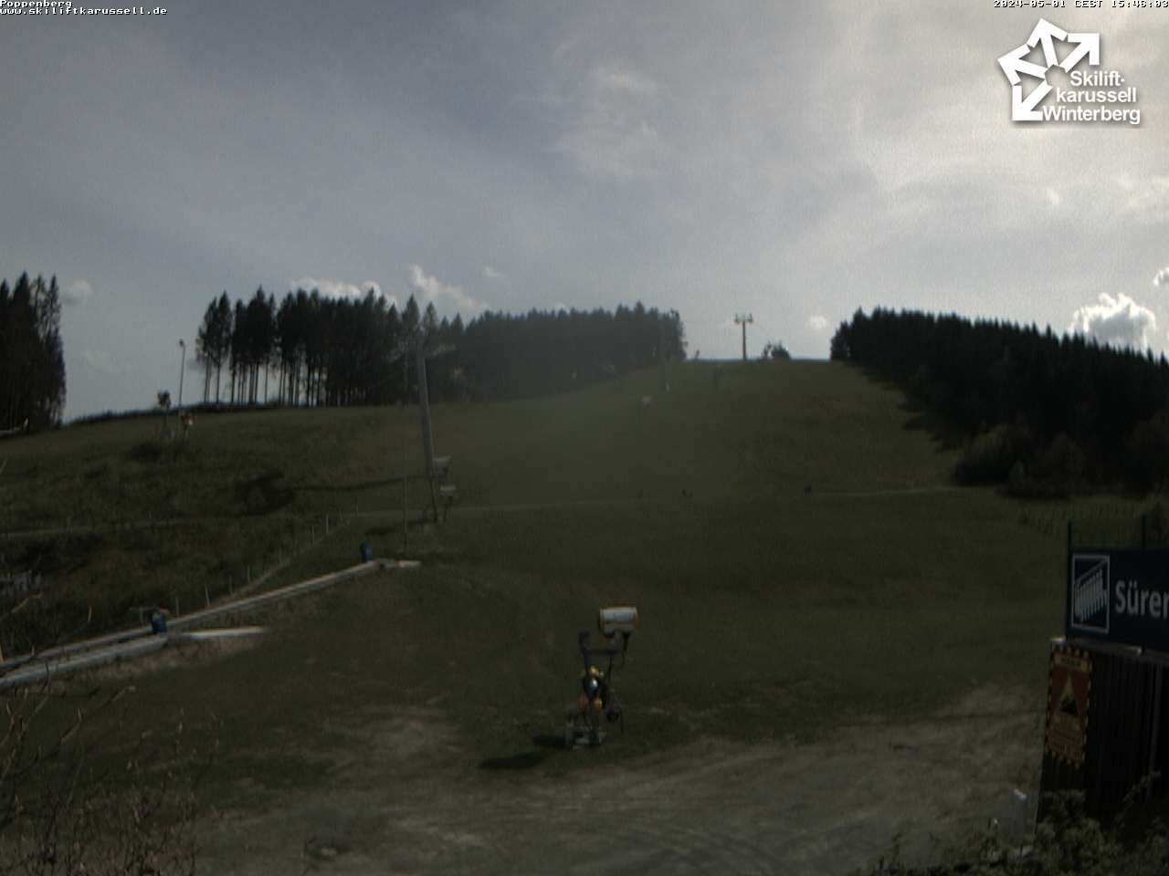 Webcam Poppenberg - Skiliftkarussell Winterberg