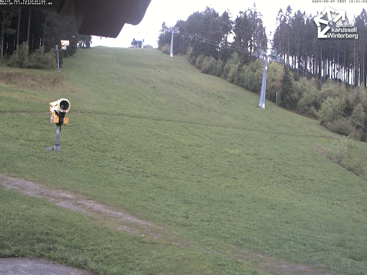 Webcam Quick Jet 6'er Sessel - Blick von der Talstation