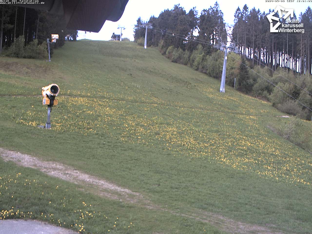 Webcam Quick Jet Talstation - Skiliftkarussell Winterberg