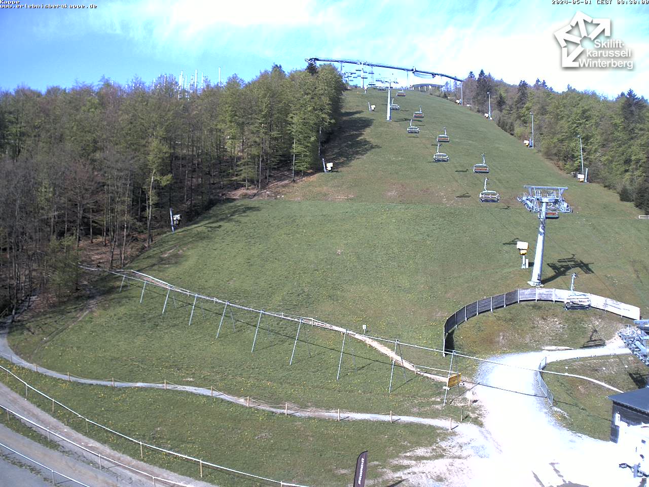 Webcam Kappe - Skiliftkarussell Winterberg